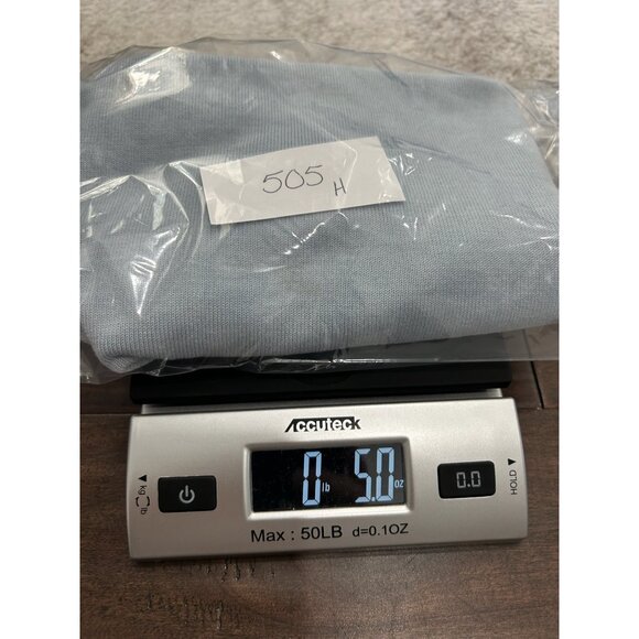 Womens Light Blue Square Neck Tank Top - Picture 7 of 7